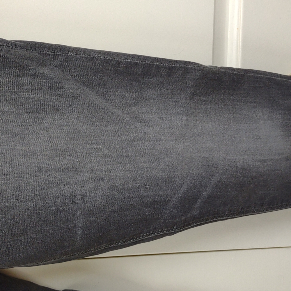 Lucky Brand Brooke Legging Jean Midrise Grey Distressed Super Stretch NWT - Picture 8 of 16